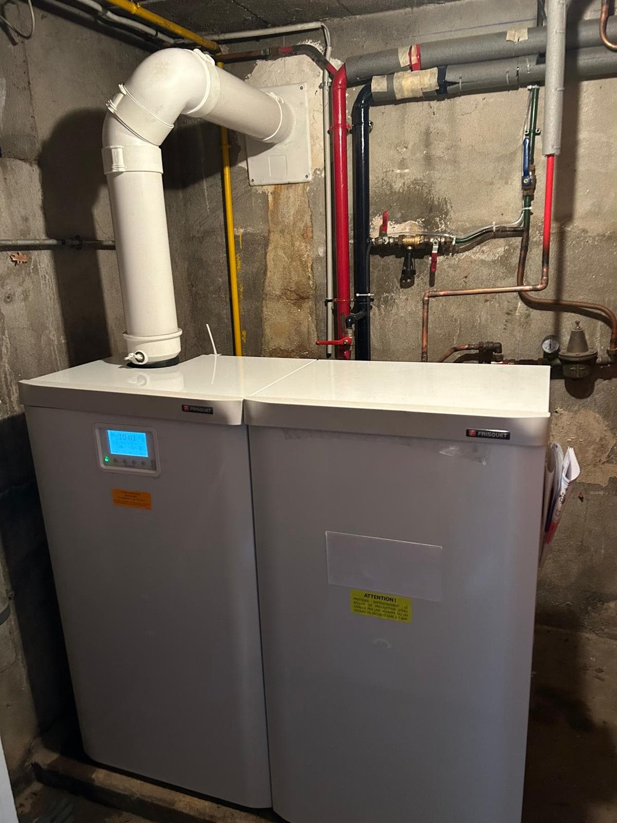 Chaudière Frisquet Hydroconfort Visio 20 kW – Lieusaint – Lieusaint