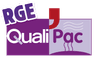 Logo QualiPAC RGE Qualification Pompe à Chaleur