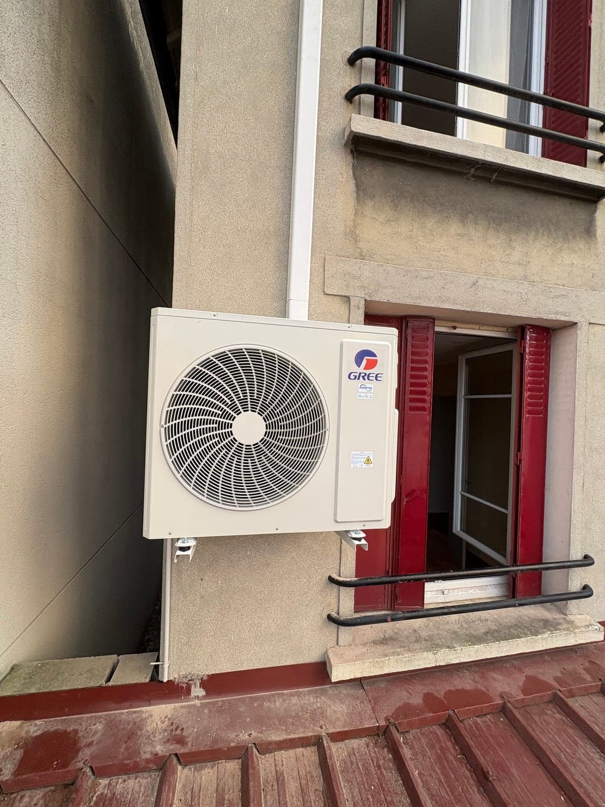 Installation climatisation Gree à Chelles